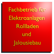 Rollladen und Jalousiebau
